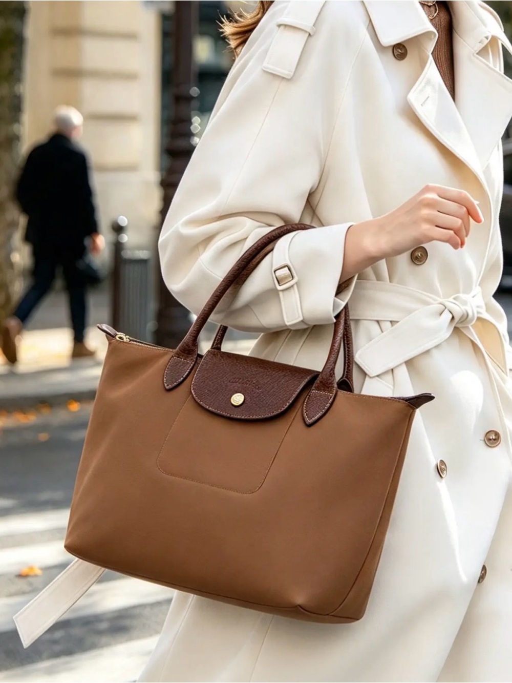 Le Pliage Original Small Handbag Cognac Brown - NWT